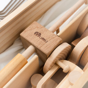 Mumu Dorado : wooden magnetic fishing set 木质磁性钓鱼组