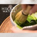 Hikari Golden Bamboo Long-Handle Matcha Whisk Traditional Japanese Chasen Matcha Stirrer Long-Handle. 
