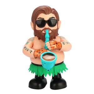 Electric Singing Dancing Saxophonist Swinging Toy with Dynamic Music and Flashing Light Sound Toy Toddler New Year Gift