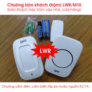Chuông báo khách CACAZI M10 báo động hồng ngoại không dây hàng chính hãng