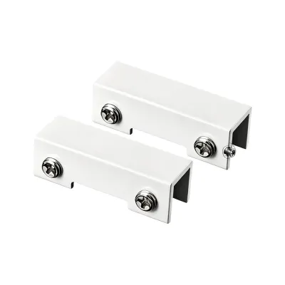 VULNER Heavy Duty Adjustable Support Leg Bracket Aluminum Alloy White Aluminum Corner Clamps Waterproof Glass Tile Fixing Clip Furniture Accessories