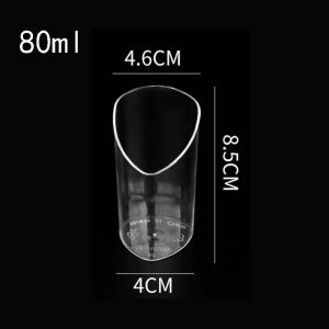 Disposable Plastic Mousse Cup Cylindrical Pudding Cup Dessert Cake Cup Appetizer Jelly Yogurt Mousse Baking Cup