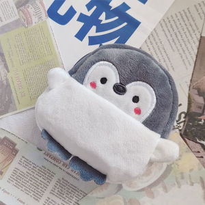 Deere Jack ⚡Miễn Phí Vận Chuyển⚡balo cho bé mẫu giáo Ba Lô mini Hình Chim Cánh Cụt Hoạt Hình Dễ Thương Dành Cho Bé Gái chim cánh cụt móc khoá