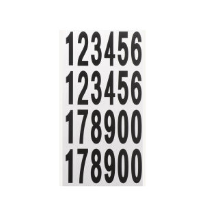 YUDESHUI 10 Sheets/bag Mailbox Sign Waterproof Self adhesive Decoration Label Stickers Numbers Stickers Mailbox Numbers