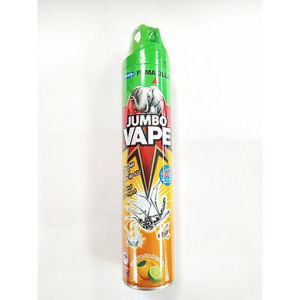 Bình xịt muỗi Jumbo Vape hương Cam Chanh 600ml tặng 60ml
