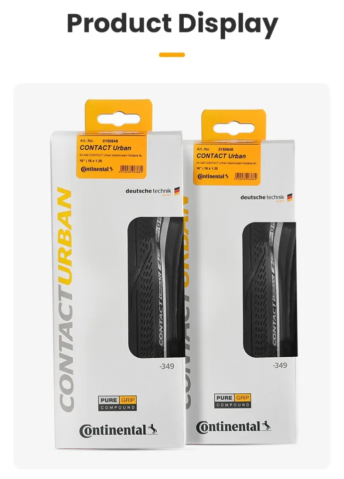 Continental Contact Urban 16 inch 35-349 16x1.35 Folding