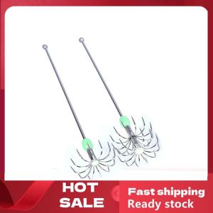 🚚【Local Express Delivery】🚚 Stainless Steel Double Layers Umbrella Hook Squid Octopus Fishing Jig Hooks