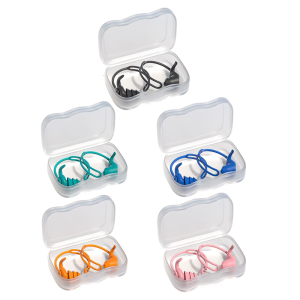 Reusable Silicone Earplugs Suitable for Noise Protective Sleep Work Travel Scenario Swimming Surfing Easy to Clean 2pcs