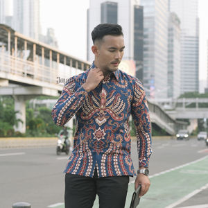 Jayabaya Batik Kencana Kemeja Batik Furing Lengan Panjang