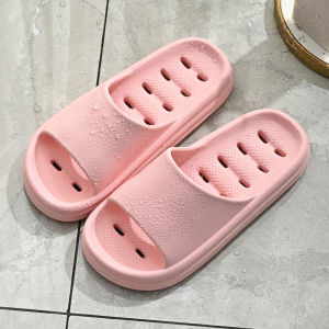 Womens Korean Fashion Flat Waterproof Slippers Good Quality Breathable Casual Outdoor Slippers