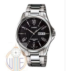 CASIO MENS SILVER MTP 1384D 1A
