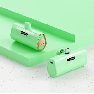 【sinarfm】powerbank mini 10000mAh power bank original USB C Fast Charger Small Portable Charger with Built-in Type C /Apple Plug Lipstick Size Portable Fast Charging Powerbank for iPhone  xiaomi huawei vivo