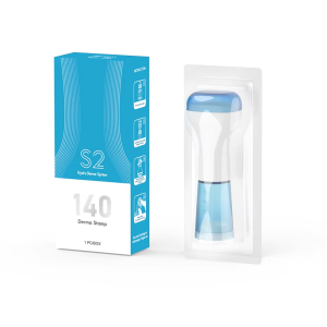 Hydra Microneedle Derma Stamp ปรับได้ 0-3 มม ปากกาความงาม ด้วย ขวด 10ml