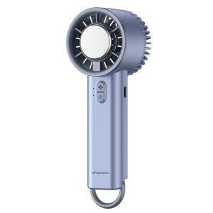 ICE COMPRESS Handheld Fan 3-Speed Portable Cooling Fan with Semiconductor Refrigeration Plate USB Rechargeable Personal Mini Fan for Outdoor Travel