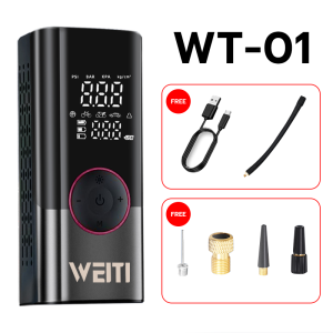10000mAh portable multifunctional electric air pump mini car or bicycle air pump wireless air pump car air pump tire air pump digital tire pressure detection