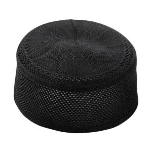 Meshes Wigs Hat with Elastic Band Big Hole Dome Wigs Hat Black Hair Net for Community Meetings