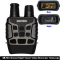 BekinTek 4K Night Vision Binoculars Optics Telescope Digital  NVG Goggles Full Dark Observing   8x Zoom 2.31 Inches HD Screen 4K Video Recording 36M Photo 4 Color Effect Support 32G TF Card for Wildlife Security Farm. 
