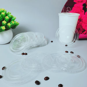 50 Chiếc nắp cốc giấy - nắp bằng