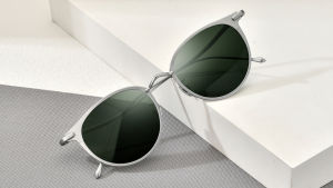 FONEX Pure Titanium Sunglasses Women Brand Design Vintage Retro Round Polarized Sun Glasses Men Japanese High-Quality Ultralight UV400 Mirrored Shades 8509