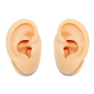 Jewelry Ear Stud Display Silicone Ear Model Practice Piercing Tools