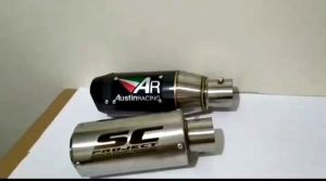 PEREDAM knalpot racing DB KILLER inlet 50mm dan 38mm