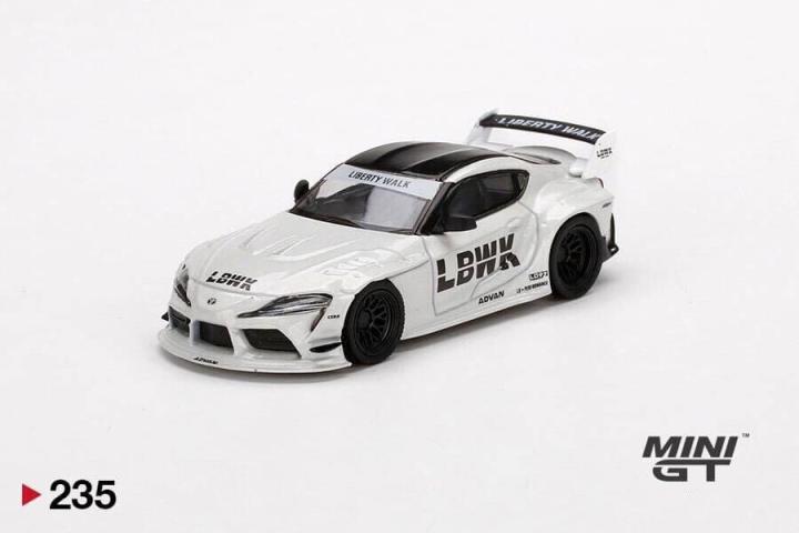 MiniGT (1:64) LB WORKS LBWK Toyota GR Supra White >No.235