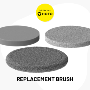 [Accessory] HOTO Washer Pro Replacement Parts [ 6 Brush Heads & Pads Durable Clean Removable ]