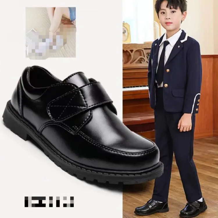 Kids best sale black shoes