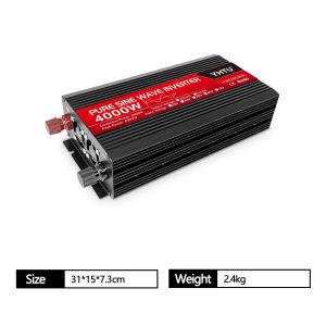 Power Inverter1000W peak power  Pure sine wave High power output DC 12V 24V t0 AC 220V 50HZ converter car power inverter