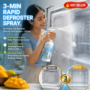 Defrost Spray 3 Minutes Fast Defrosting/Ice Melting Spray No Power Off Required/Effective Ice Removal For Refrigerator Deicing/Home Freezer Use
