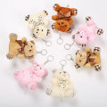 DENOSWIM 9Cm Mini Bear Plush Toy Soft Teddy Bear Stuffed Toy Cute Bear Animal Dolls Wedding Flower Decoration. 