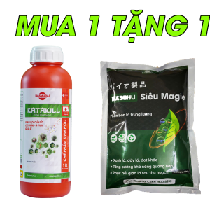 Katakill(1000ml) – 350 SC mát bông mát trái an toàn hiệu quả tặng 1 siêu Magie Kẽm 500g