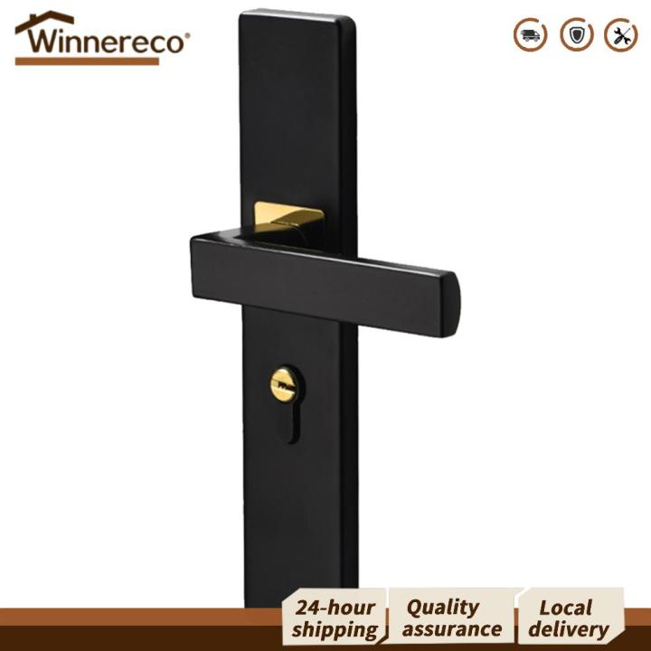 【Free Shipping】 Wireless Digital Door Lock with Split Handle and Key ...