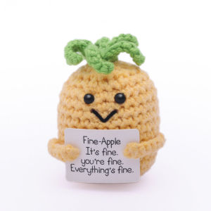 SG STOCK Handwoven Emotional Support Positive Potatoes Crochet Knitted Toys Christmas Day Gift Children Day Gift Teachers Day