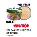 PATE GAN HEO HARIF (HỘP ). 