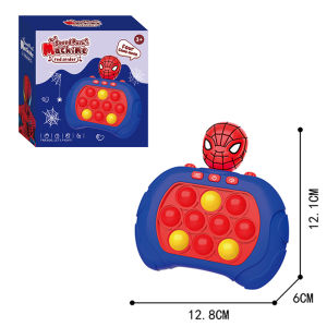 New Quick Push Game Fidget Toy Whack Mole Game Machine Decompression Puzzle Kids Toy Upgraded electronic popular push fast game console with suitable for adults and children restless toys