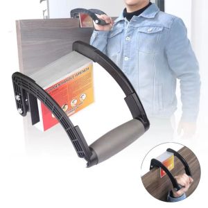 DUDAN ทนทานต่อการใช้งาน ที่จับยึดแผงไม้อัด การประหยัดแรงงาน ทนต่อการสึกหรอ คีมยกกระดานไม้ โหลดตัวยก ความจุแบริ่งที่แข็งแกร่ง เครื่องมือพกพากระดานไม้ ชีทร็อค