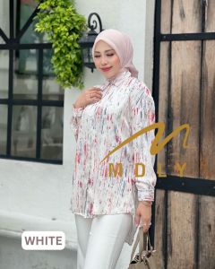Nara Shirt by MDLY Baju  atasan wanita Kemeja Lengan Panjang