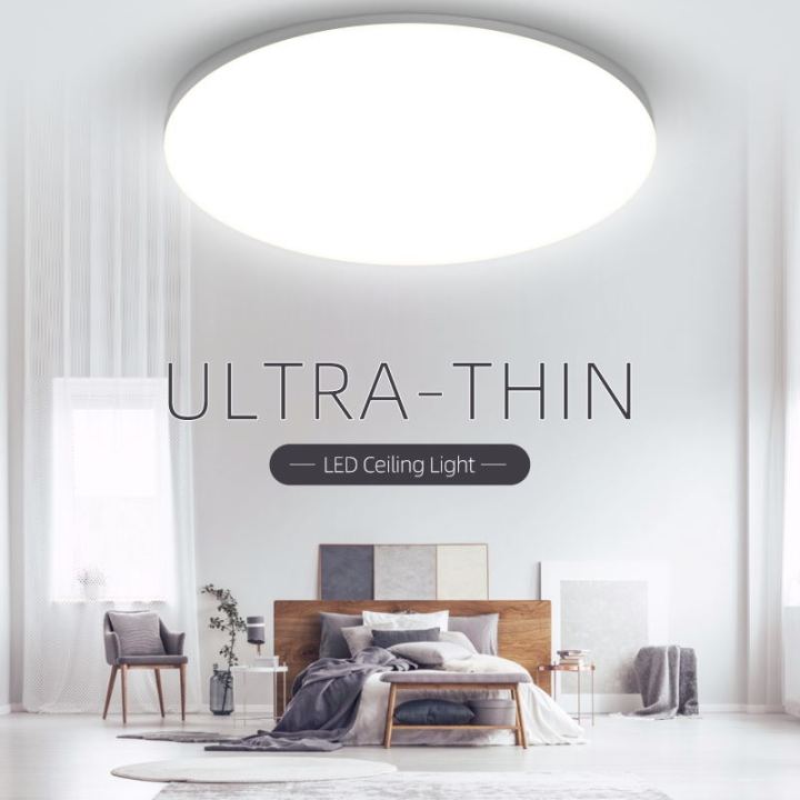 45W LED Ceiling Light 2x2ft Ultra Thin Flush Mount Kitchen Home Fixture Lamp NEW