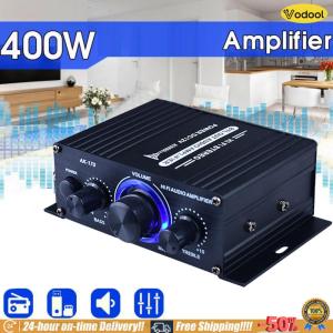 [VOS] AK-170 Mini HiFi Audio Power Amplifiers 200W+200W 2-CH Dual Channel w/RCA In