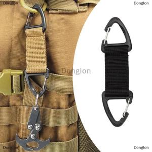 [COD] Donglon ตะขอคาราไบเนอร์สำหรับตั้งแคมป์กลางแจ้งตะขอปีนเขาสายรัดหัวเข็มขัดคลิปแขวนพวงกุญแจคาราบิเนอร์อุปกรณ์เอาตัวรอด