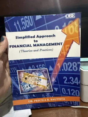 Simplified Approach to Financial Management 2018 by Precila R. Bautista
