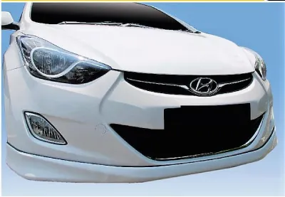 Hyundai Elantra 2011 Tuix Bodykit PU