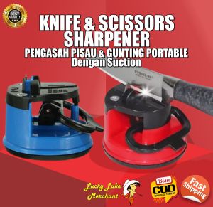Penajam Serbaguna Sharpener With Suction: Alat Pengasah dengan Penghisap