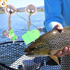 EOY Fishing Bells Clip Fish Bells Bite Alarm Rod Tip Clamp Fish Bite Lure Alarm Alert Single Bell Ring Clip Outdoor Fishing Bell