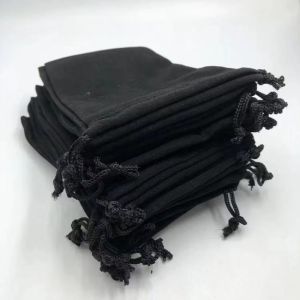 10PCS 7*9cm Velvet Bag Drawstring Pouch Jewelry Packing Wedding Gift Bags Earphone Storage Bag Jewelry and Cosmetics Storage Bag