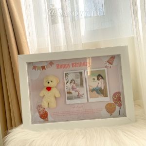 2130007 flower frame 3D | KADO ANAK | HADIAH WISUDA | PERNIKAHAN | BIRTHDAY | Engagement | ANNIVERSARY DLL CUSTOM