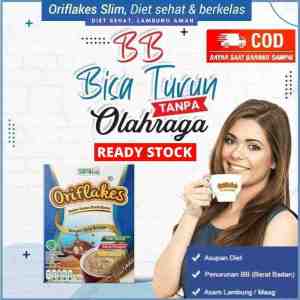 Oriflakes Diet Slim Makanan Diet Sehat Rendah Kalori Pengganti Nasi Sereal Sarapan Pagi Halal Oatmeal Untuk Asam Lambung