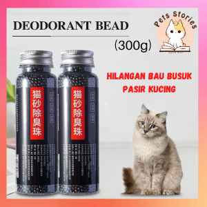 Cat Litter Deodorant Beads with Activated Charcoal Penghilang Bau pasir kucing
