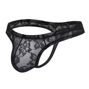 CMENIN ADANNU 1Pcs Ins Style Nylon Men Underwear Jockstrap Panties Low Waist Stringi Mens Thong And G String Man Underpants Male AD423